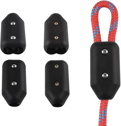 Solidchoice - Set van 4 Herbruikbare Rope Clamps voor 9-10mm Touw