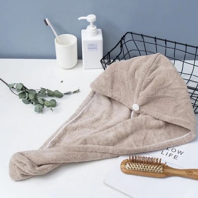 CHPN - Haarhanddoek - Haartulband - Handdoek voor hoofd - Haren wassen - Droger Handdoek - Bad Wrap Hoed - Quick Cap Tulband Droog - Haarverzorging - Haardroger