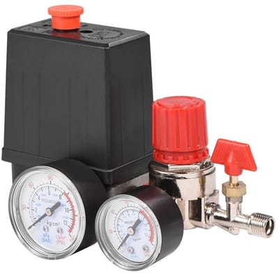 Dailygoody - Luchtdrukregelaar - Piston Pressure Gauge met Hoge