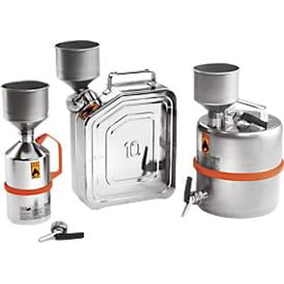 Fijndoseerapparaat voor canisters voor asecos-veiligheidscontainers van staal, 1 1/2" aansluiting