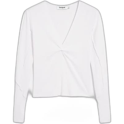 V-hals lange mouwen T-shirt voor dames Desigual Napoles