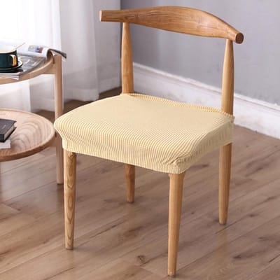 Eettafel en Stoelhoes Universeel Elastisch Modern Eenvoudig Huishoudelijk Stoelhoes Zonder Rugleuning Kussenhoes voor Kantoor 30*30*5cm