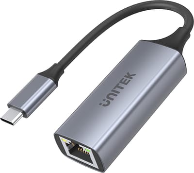 Unitek U1312A Serie - Ethernet Adapter - USB-C 3.1 - RJ45 - 1000 Mbps