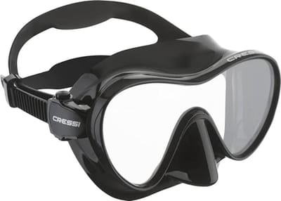 Frameloos Duikmasker - Snorkelmasker Zwemmasker - Onderwater Verkenning - Direct Gemonteerd Glas - One Size - Zilver
