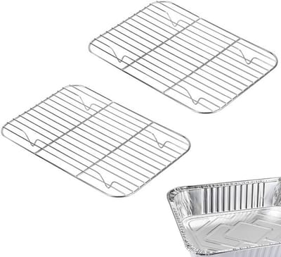 Rack - Grillrek - Zilver - Oven Safe - Geschikt voor Folie Pannen