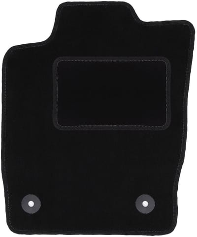 Bestuurdersmat zwart voor: Audi A1 8X hatchback (2010-)