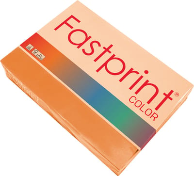 Kopieerpapier quantore colour a4 160gr oranje | 5 stuks