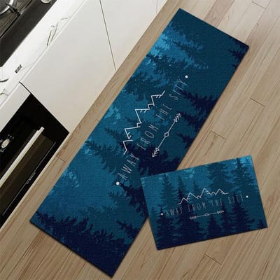 Tapis de sol de cuisine antidérapant, Anti-Fatigue, séchage rapide, pour couloir, balcon, salle de bain, paillasson absorbant, Long tapis de salon 40cmx60cm 1pc