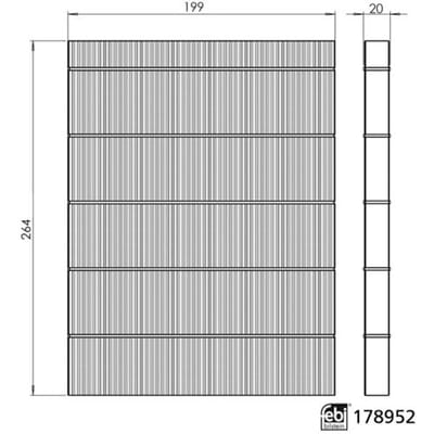 Cabinefilter FEBI BILSTEIN 178952