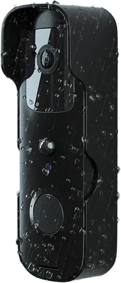 Slimme Videodeurbel - Digitale Intercom - Veilig Thuis - Waterdicht Nachtzicht - 140x45x27mm