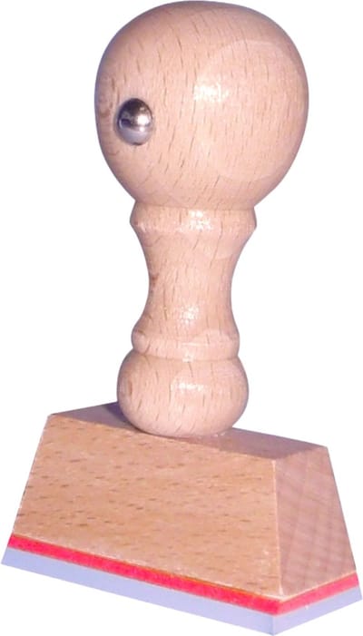 Handstempel 40x15 Mm - Stempels - Stempels volwassenen - Snelle Levering