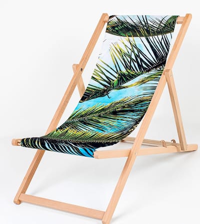 Houten Ligstoel - Vouwstoel Tuinstoel - Buiten Ontspannen - Verstelbaar in 3 posities - 122 x 58 cm - Bruin