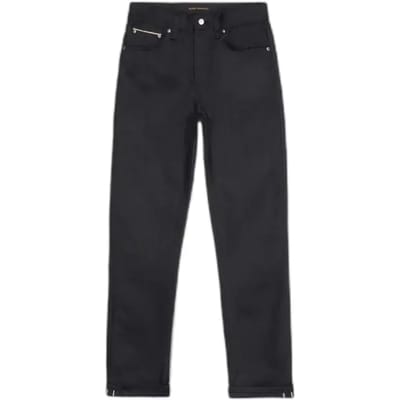 Jeans Nudie Jeans Steady Eddie II Dry Black Selvage