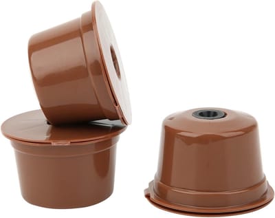 Herbruikbare Koffiecapsules voor Caffitaly, Set van 3, Navulbaar en Duurzaam Plastic voor Koffieliefhebbers