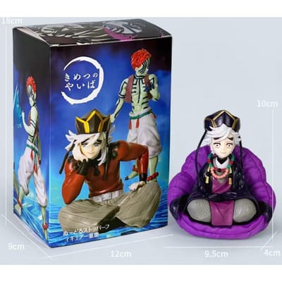 Anime Demon Slayer Douma Premium Chokonose Noodle Stopper Anime Figuur Actiefiguren Collectie PVC Model Duurzaam Speelgoed