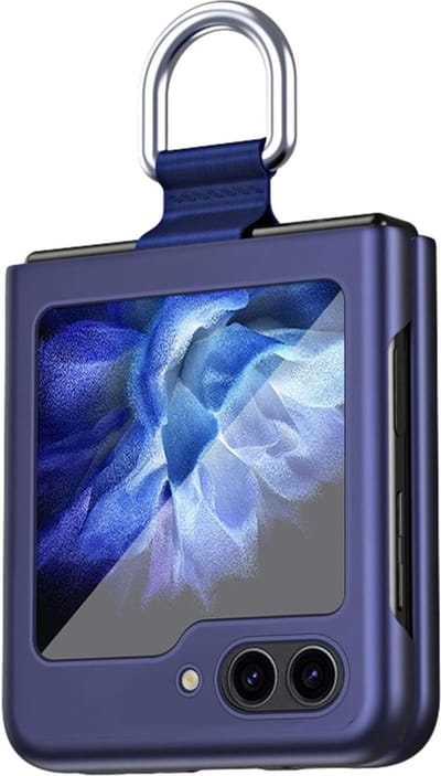 Geschikt voor Samsung Galaxy Z Flip 6 5G - Ultradun Schokbestendig Hoesje - Blauw