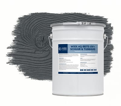 Wixx Deur en Kozijn Beits UV+ - 1L - Antraciet