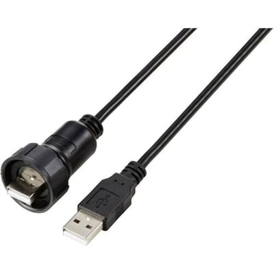 TRU COMPONENTS TC-12775064 USB 2.0-adapter inclusief 1 m kabel 1 stuk(s)