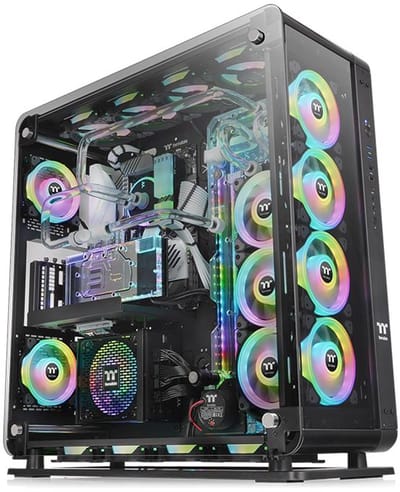 Thermaltake Core P8 Gehard glas - Case - Tower - Zwart