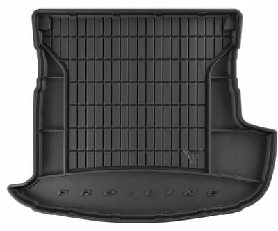 Premium Rubber Kofferbakmat met Organizer Functie – Geschikt voor MITSUBISHI Outlander III (2012-2022) – 5-persoons – Met Subwoofer – TPE – Anti-slip – Hoge Rand (5cm)