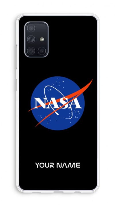 Gepersonaliseerd - Case Company® - Hoesje geschikt voor Samsung Galaxy A71 hoesje - NASA - Soft Cover Telefoonhoesje - Bescherming aan alle Kanten en Schermrand