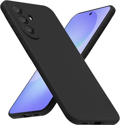 Hoesje geschikt voor Samsung Galaxy A37 5G hoesje Siliconen cover Zwart backcover