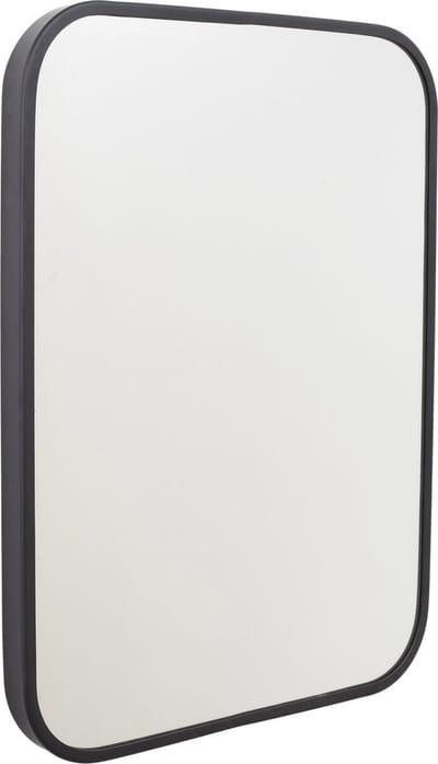 LOFT42 Mirror Spiegel Rechthoek Zwart - Industrieel - Metaal - 74x40