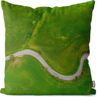 Waterdichte Polyester Sierkussenhoes voor Binnen en Buiten 80x80 cm