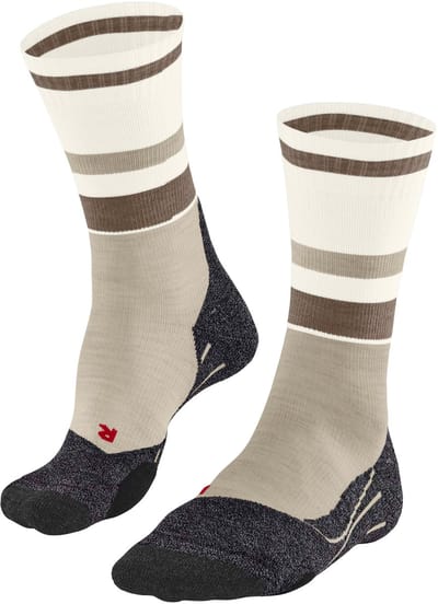 FALKE TK2 Explore Compressie Wandelsokken Dames 76221 4043 beige mel. 35-36
