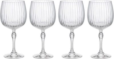 Bormioli America's Ginglas 74 Cl Set 4