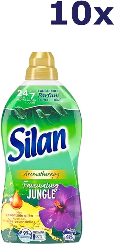 10x Silan Wasverzachter - 48sc1,056ml - aromatherapy - fascinating jungle