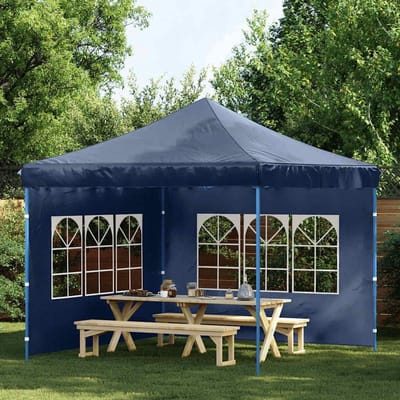 Outdoor Canopy zijwandpanelen met ramen, UV- en waterbestendig, perfect voor evenementen en feesten, past op standaard luifelframes