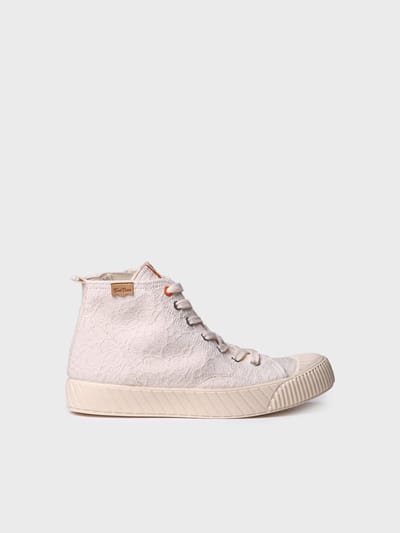 Damessneakers met hoge schacht van gerecycled materiaal | GENA-RB