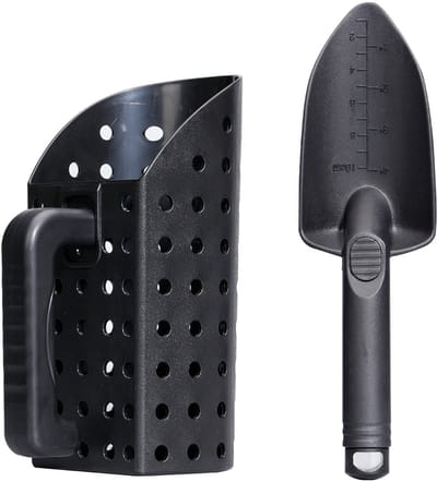 Metal Detector Sand Shovel Set, ABS Schoop & Zeef voor Kinderen & Volwassenen, Strand, Schatzocht, Tuin-Belle's product