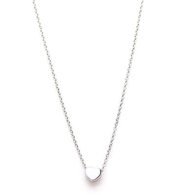 Karma - ketting - Ketting met hanger - T29S - 925 zilver - 38 + 7 CM