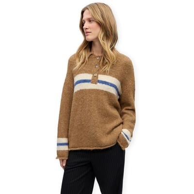 Trui Object Galia Knit - Tannin
