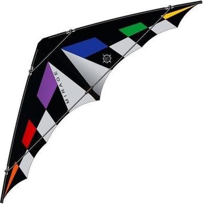 Elliot Tweelijnsstuntkite Mirage Xl Rainbow 310 Cm