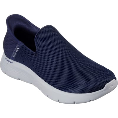 Skechers Slip-Ins: Go Walk Flex - No Hands 216491-NVY, Mannen, Marineblauw, Sneakers, maat: 44,5