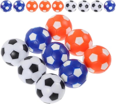 Tafelvoetbal Ballen - Mini Voetbal - Spel Vervanging - Gladde Randen - 18 Stuks - Diverse Kleuren