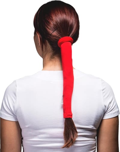 Haarwikkel - Paardenstaart houder - Haar beschermen - Klitvrij en netjes - 45 cm lengte