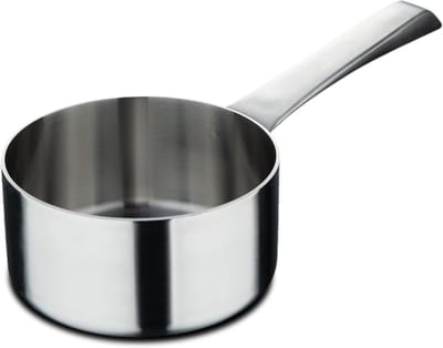 Kookpan zonder deksel - Steelpan - Professioneel koken - Meerlaagse warmteverdeling - 16 x 8 cm