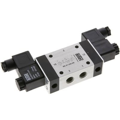 3/2 G1/4'' (G1/8'') Bi-Stabiel Magneetventiel Extern 115V AC 0-10bar/0-140psi Airtec