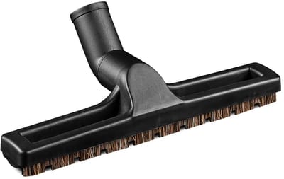 SQOON® Harde vloeren zuigmond 32 mm - Extra lang natuurhaar & rubberen wieltjes - Geschikt voor alle stofzuigers met 32 mm aansluiting - Voor kwetsbare vloeren