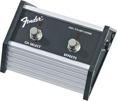 Fender 2-Button Footswitch CH Select, Effects - Voetschakelaar voor gitaarversterkers