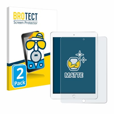 BROTECT - Screenprotector voor Apple iPad 9.7" 2018 (6. Gen.) - Folie Beschermfolie matte 2 Stuks
