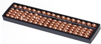 Telraam Plastic - Abacus Kinderen - Rekenen Leren - 17 Cijfers - 10.5 x 2.3 x 0.7 Inch - Multicolor