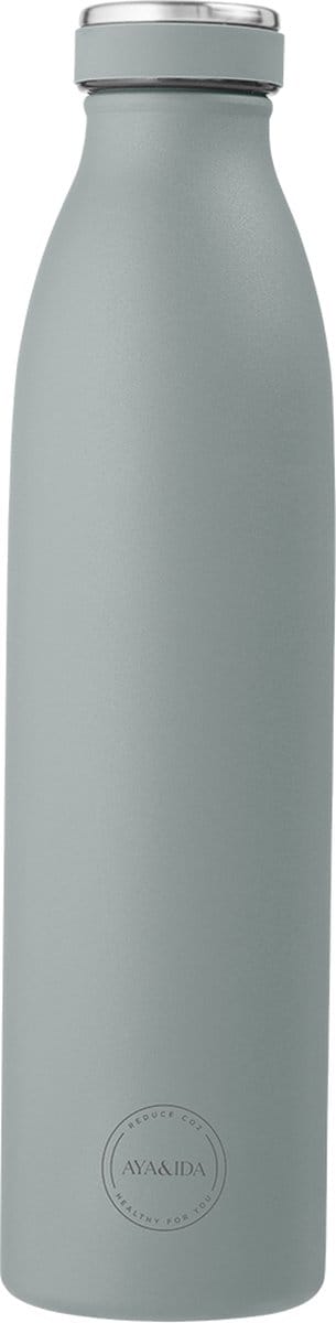 AYA & IDA - Drinking Bottle - Thermosfles - waterfles - 750ml - MINT GREEN