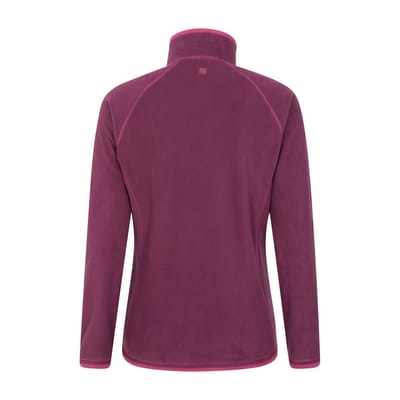 Mountain Warehouse Dames/Dames Montana Half Zip Fleece Top (Bes)