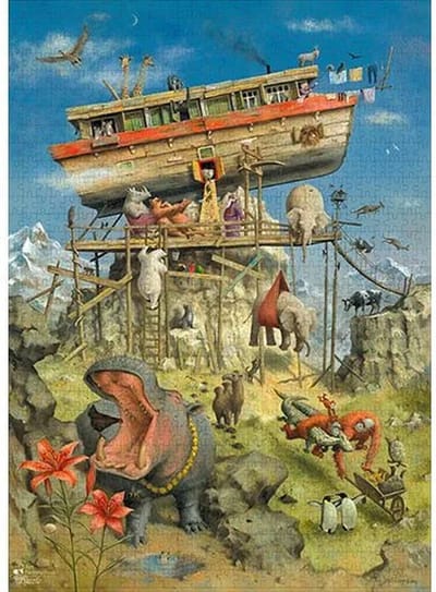 Puzzel De Ark van Noach-Marius van Dokkum (1000 stukjes)