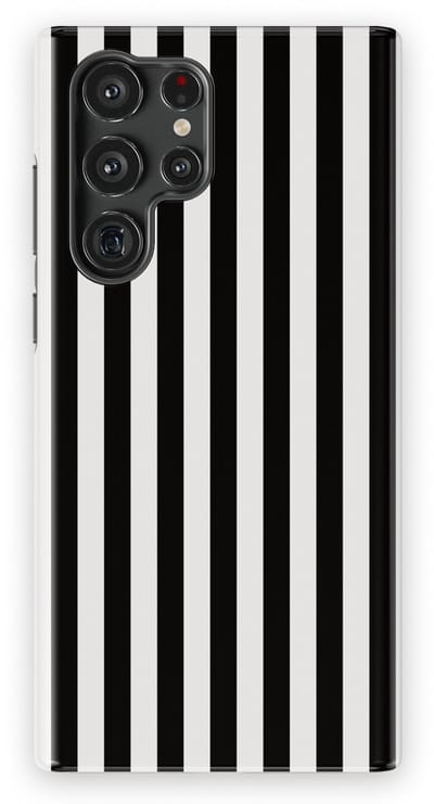 DripCase Gestreept Hoesje Samsung Galaxy S22 Ultra | Backcover met Mag | Stripes Motief | Trendy Case Samsung Galaxy S22 Ultra met Strepen Piano Lane